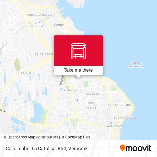 Mapa de Calle Isabel La Católica, 854