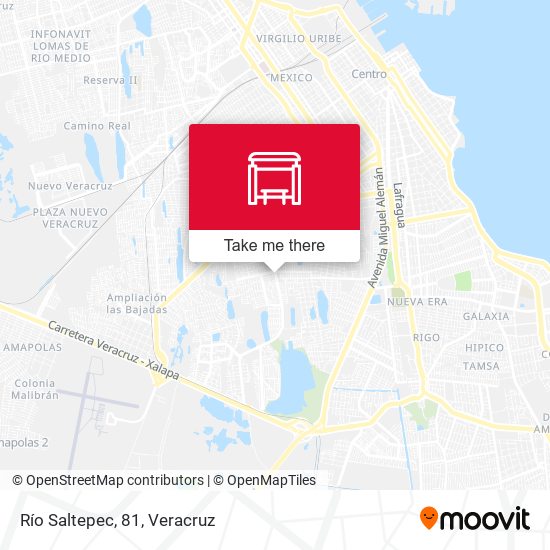 Río Saltepec, 81 map