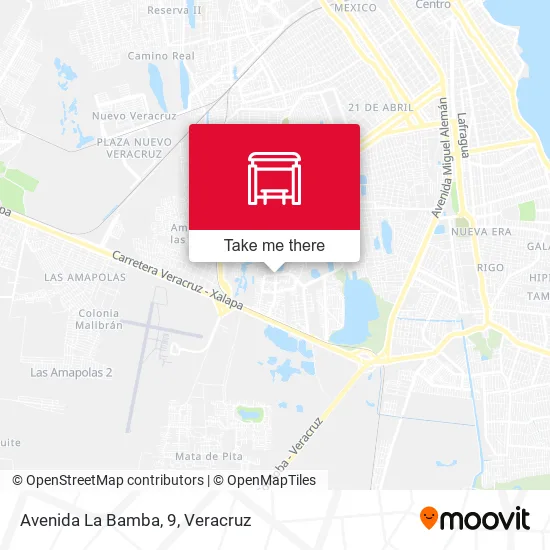 Mapa de Avenida La Bamba, 9