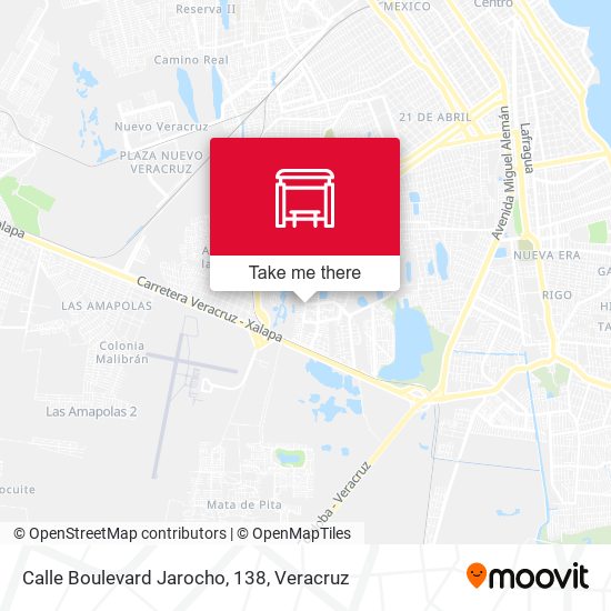 Calle Boulevard Jarocho, 138 map