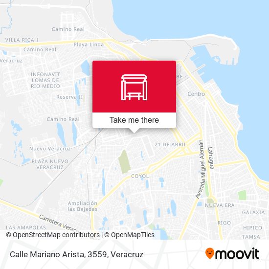 Mapa de Calle Mariano Arista, 3559
