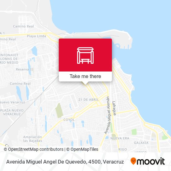 Avenida Miguel Angel De Quevedo, 4500 map