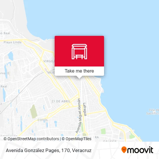 Mapa de Avenida González Pages, 170
