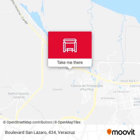 Mapa de Boulevard San Lázaro, 434