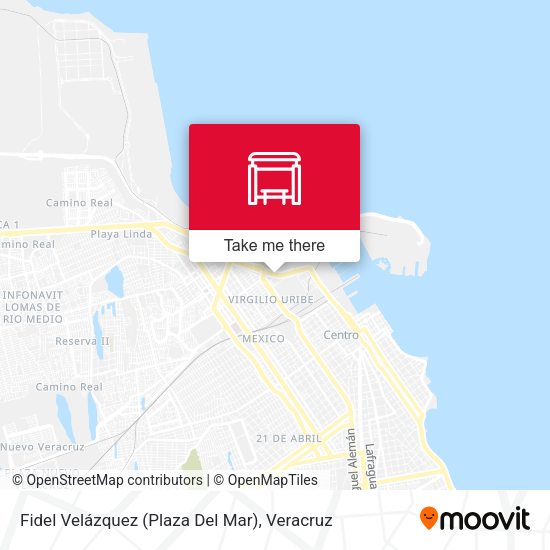 Fidel Velázquez (Plaza Del Mar) map