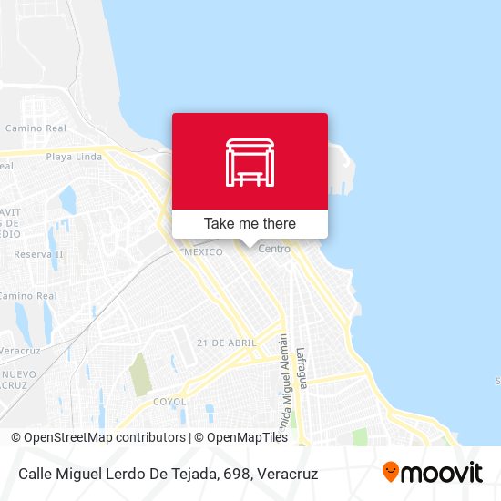 Mapa de Calle Miguel Lerdo De Tejada, 698