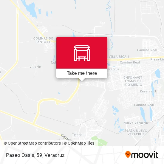 Mapa de Paseo Oasis, 59