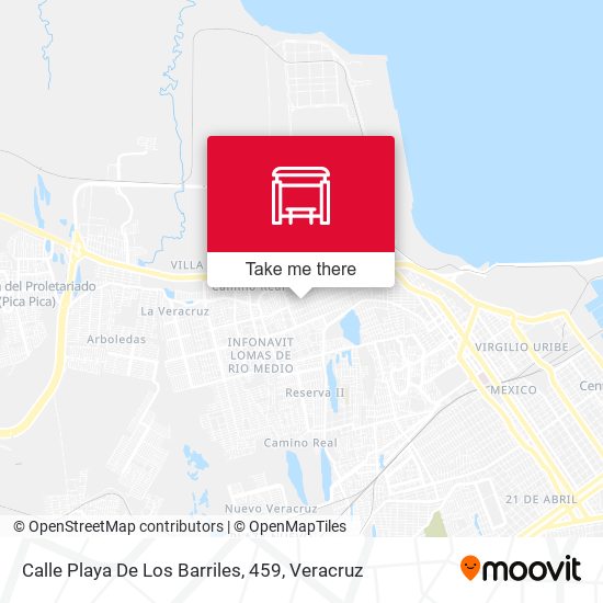 Mapa de Calle Playa De Los Barriles, 459