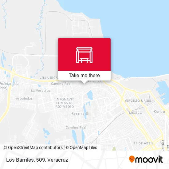 Mapa de Los Barriles, 509