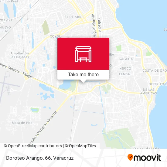 Mapa de Doroteo Arango, 66