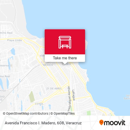 Avenida Francisco I. Madero, 608 map