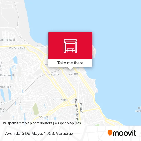 Mapa de Avenida 5 De Mayo, 1053