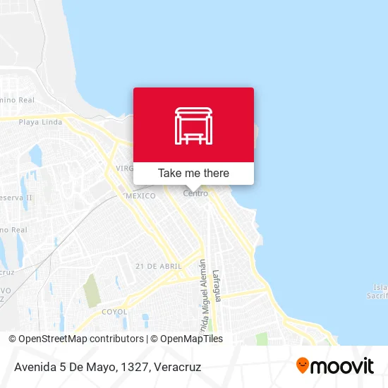 Mapa de Avenida 5 De Mayo, 1327
