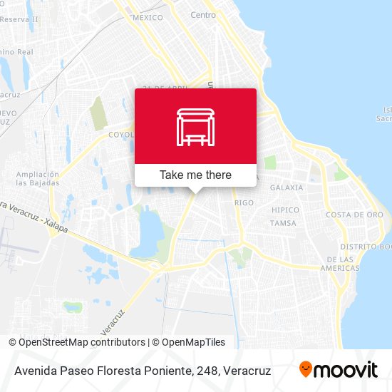 Avenida Paseo Floresta Poniente, 248 map