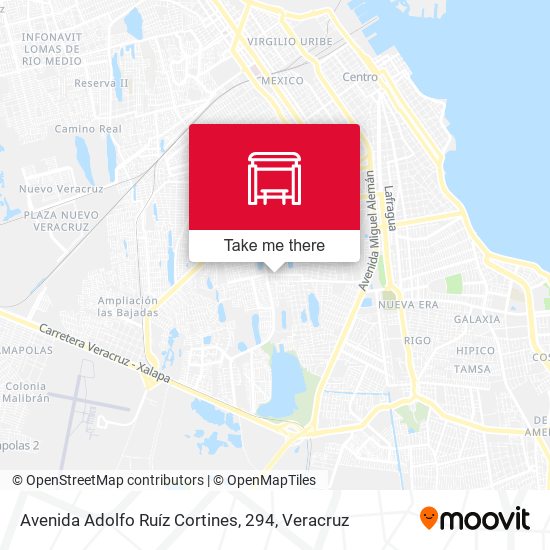 Avenida Adolfo Ruíz Cortines, 294 map