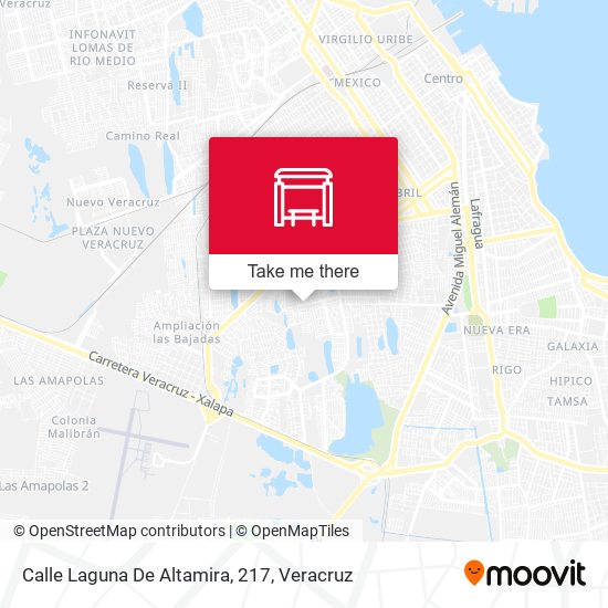 Calle Laguna De Altamira, 217 map