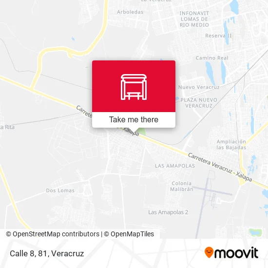 Mapa de Calle 8, 81