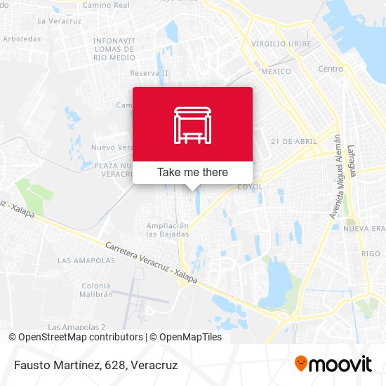 Fausto Martínez, 628 map
