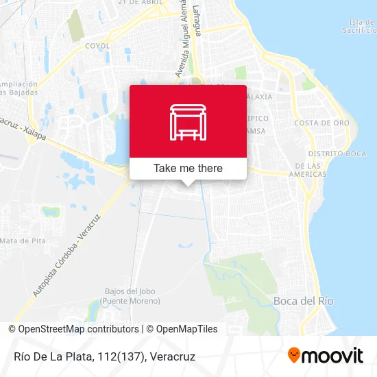 Río De La Plata, 112(137) map