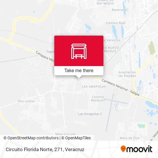 Mapa de Circuito Florida Norte, 271