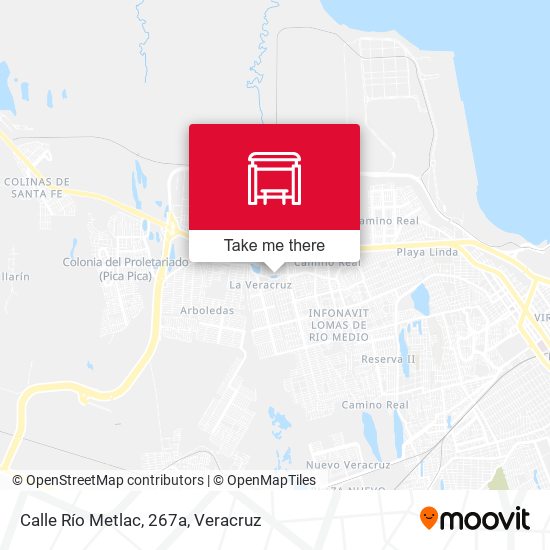 Calle Río Metlac, 267a map