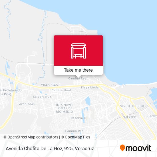 Avenida Chofita De La Hoz, 925 map