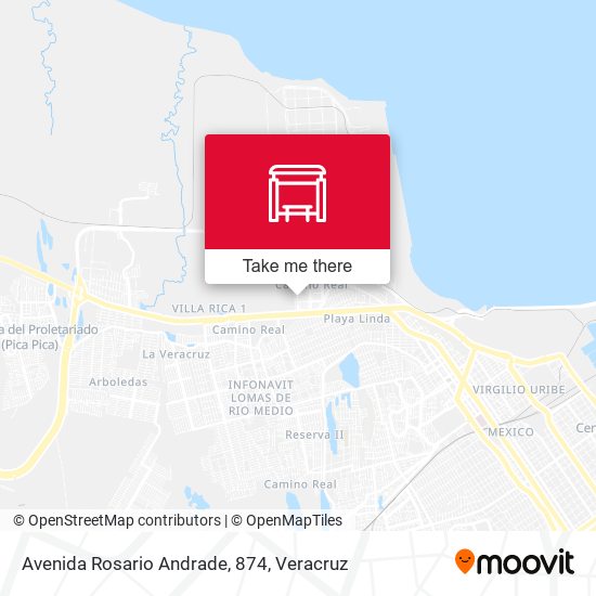 Avenida Rosario Andrade, 874 map