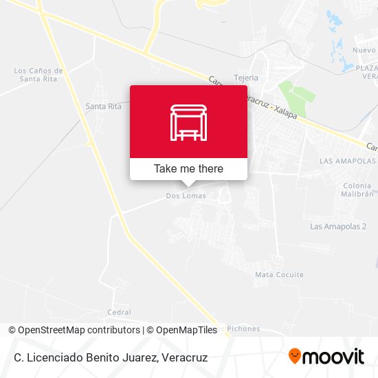 C. Licenciado Benito Juarez map