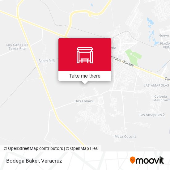 Mapa de Bodega Baker