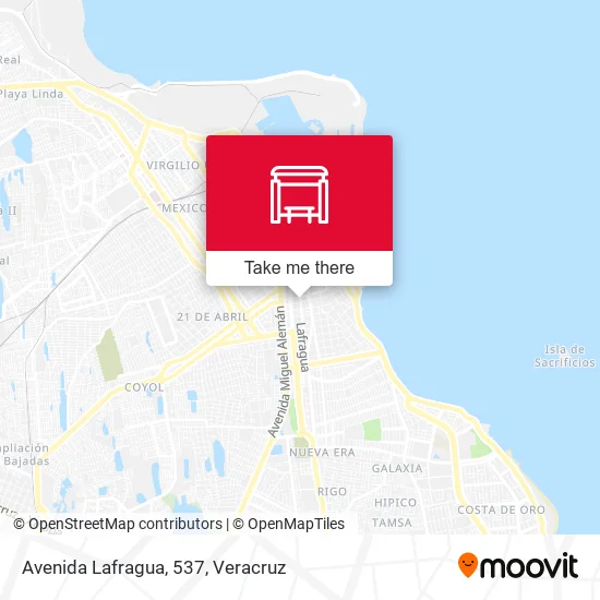 Mapa de Avenida Lafragua, 537
