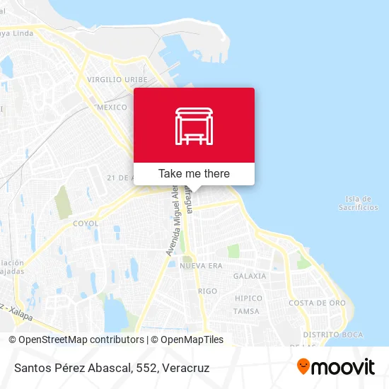 Santos Pérez Abascal, 552 map