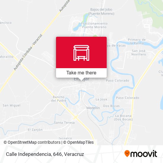 Mapa de Calle Independencia, 646