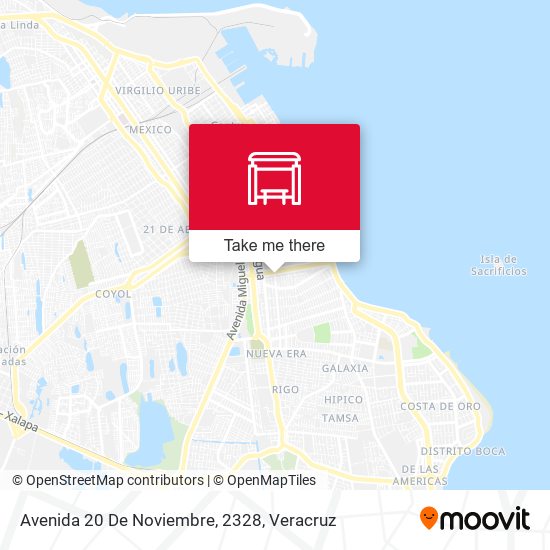 Mapa de Avenida 20 De Noviembre, 2328