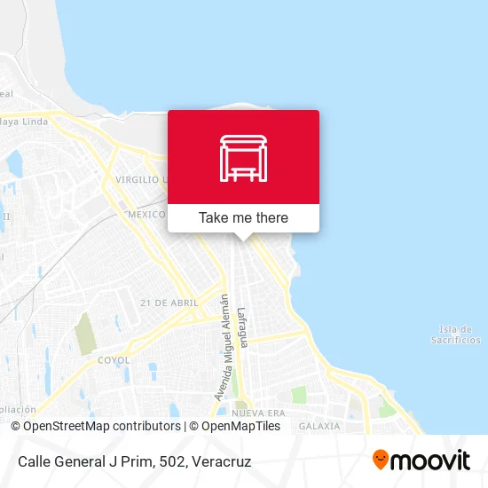 Calle General J Prim, 502 map