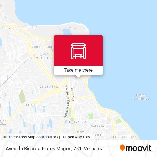 Mapa de Avenida Ricardo Flores Magón, 281
