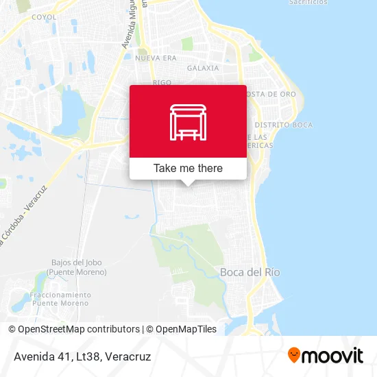 Mapa de Avenida 41, Lt38