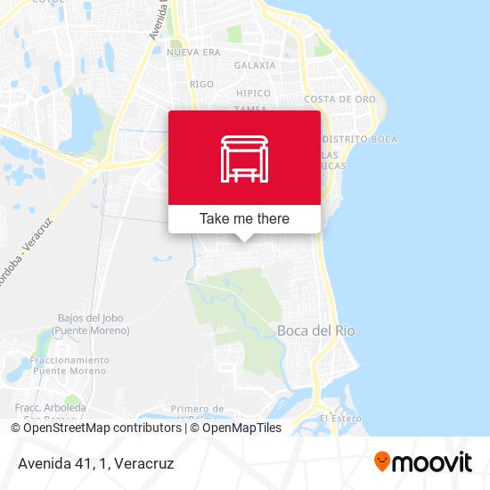 Mapa de Avenida 41, 1