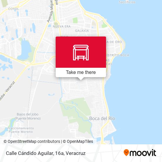 Calle Cándido Aguilar, 16a map
