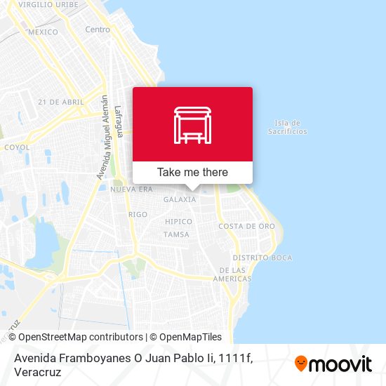 Mapa de Avenida Framboyanes O Juan Pablo Ii, 1111f