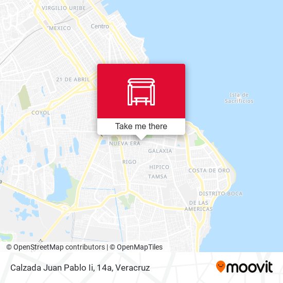 Calzada Juan Pablo Ii, 14a map