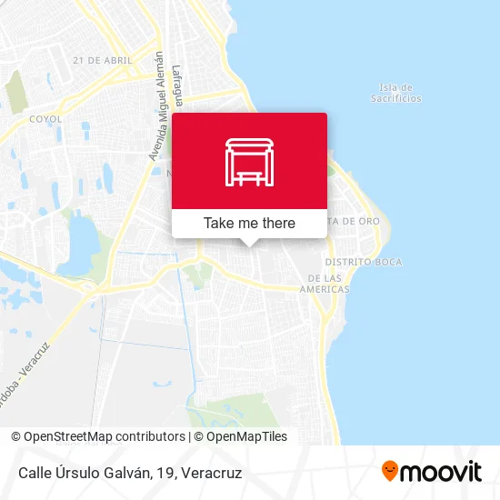 Mapa de Calle Úrsulo Galván, 19