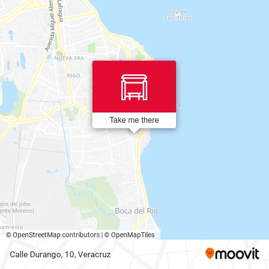 Mapa de Calle Durango, 10