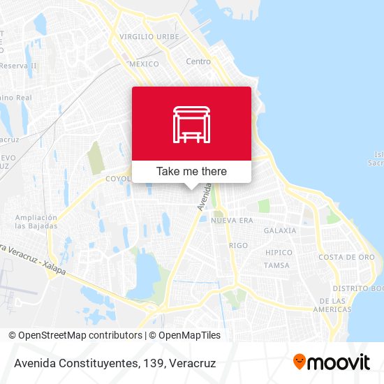 Mapa de Avenida Constituyentes, 139