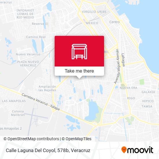 Calle Laguna Del Coyol, 578b map