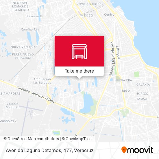 Avenida Laguna Detamos, 477 map