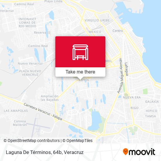 Laguna De Términos, 64b map