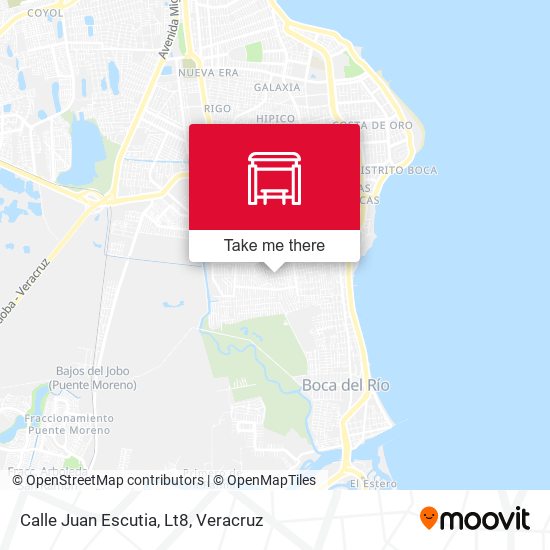 Mapa de Calle Juan Escutia, Lt8