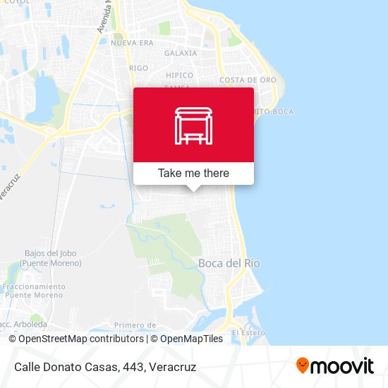 Mapa de Calle Donato Casas, 443