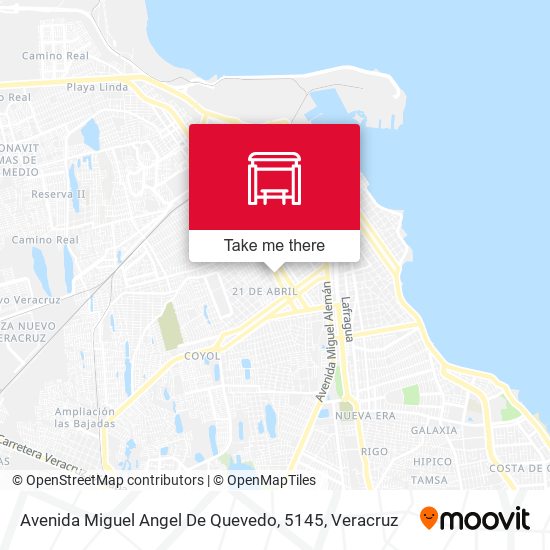 Avenida Miguel Angel De Quevedo, 5145 map