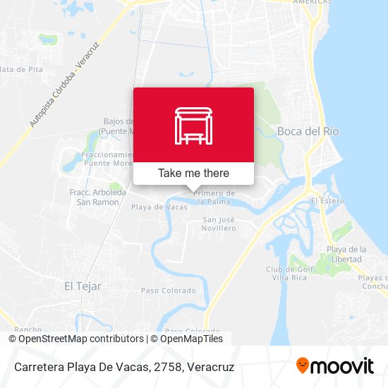 Carretera Playa De Vacas, 2758 map
